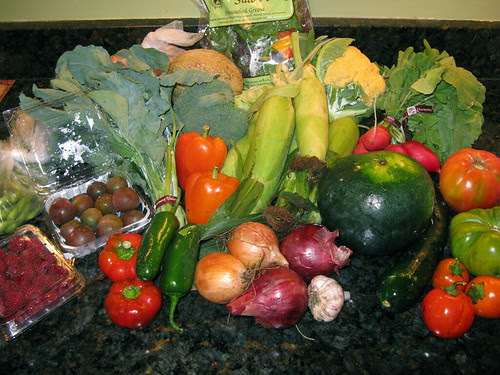 What's in CSA box 10