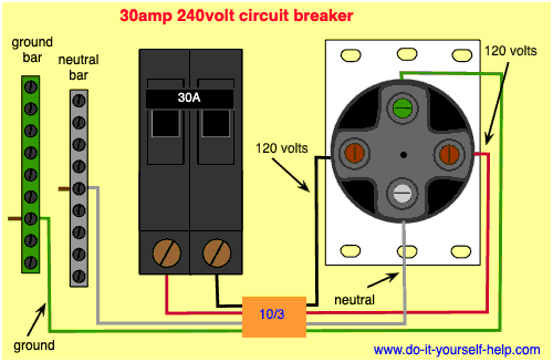 20 Amp Breaker Wiring Diagram