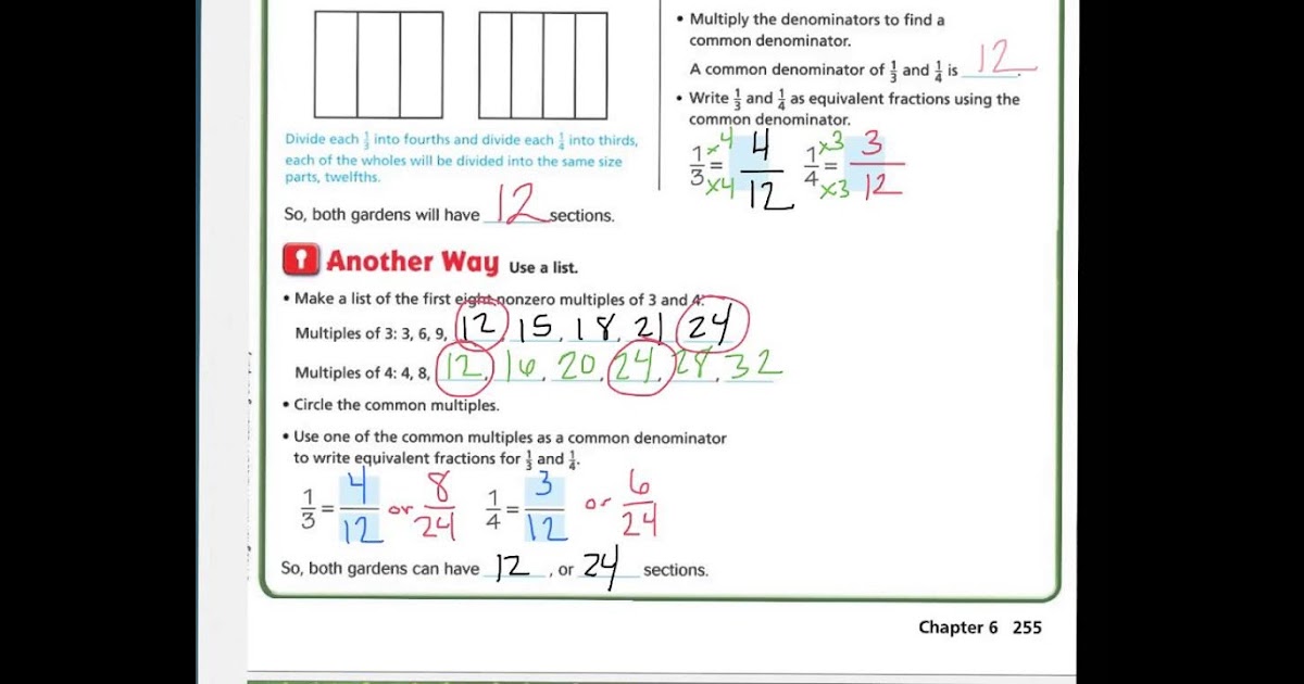 Go Math Homework Grade 5 All Answers : Go Math Grade 6 Answer Key