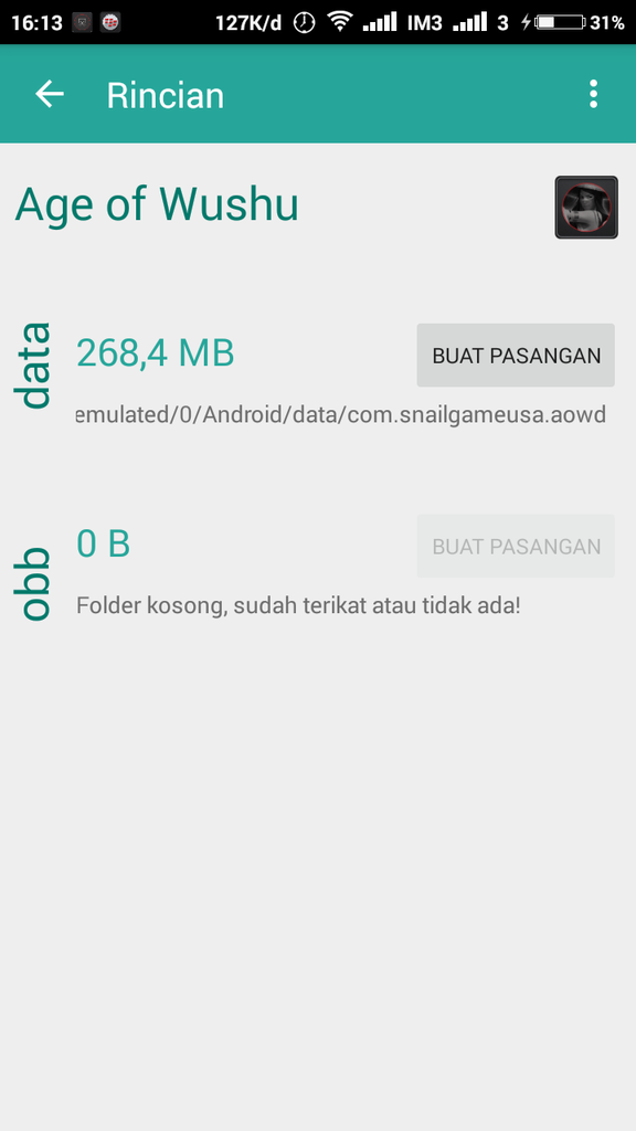 melegakan memori internal melegakan memori internal