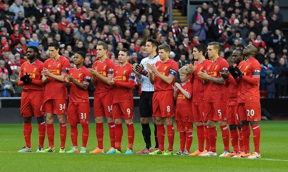  Liverpool  FC Liverpool  dipenuhi pemain  dengan karakter 