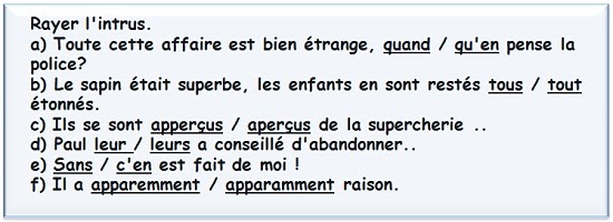 QCMCONCOURSGRATUITS #05  Exercices de français en ligne pour niveau