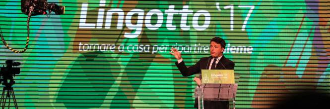 Risultati immagini per renzi 5 stelle lingotto