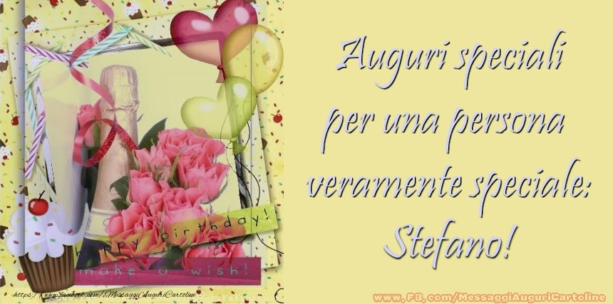 Cartoline Buon Compleanno Stefano