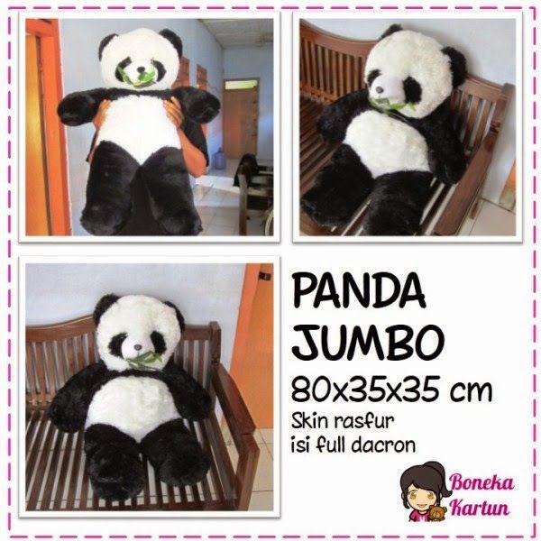 Boneka Panda Lucu Imut - boneka baru