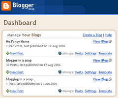 switched to blogger beta