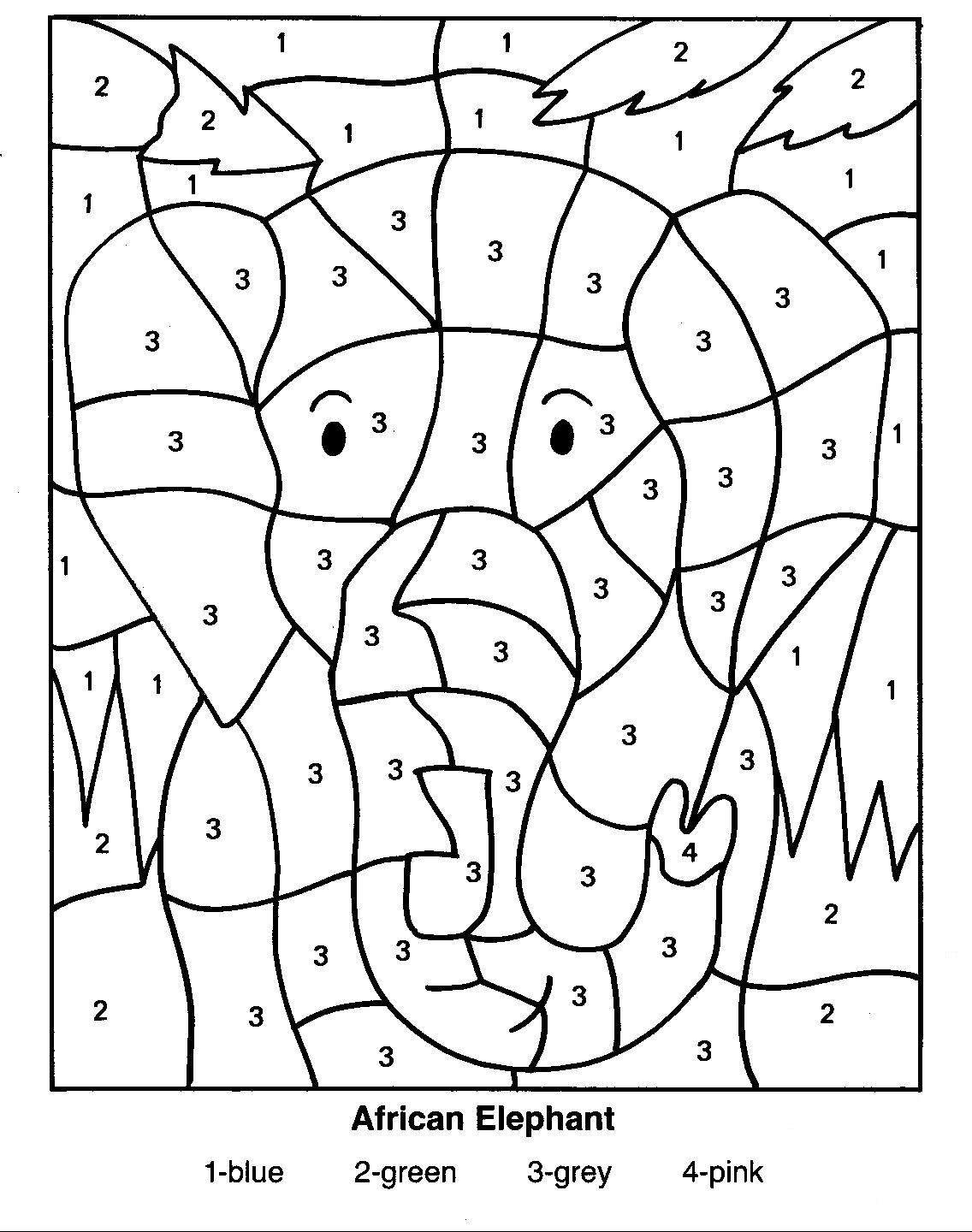 Number Coloring Pages (10) - Coloring Kids