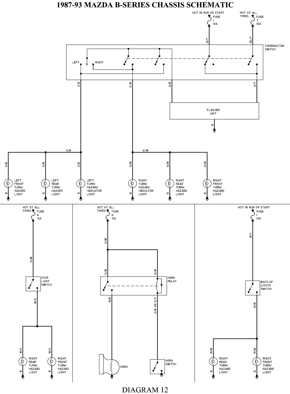 Mazda B Series Wiring Diagram - Wiring Diagram