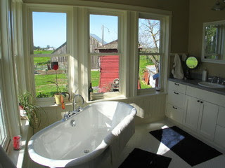 Farmhouse master bath traditional bathroom