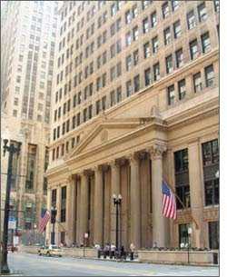 The Federal Reserve Bank of Chicago is located...