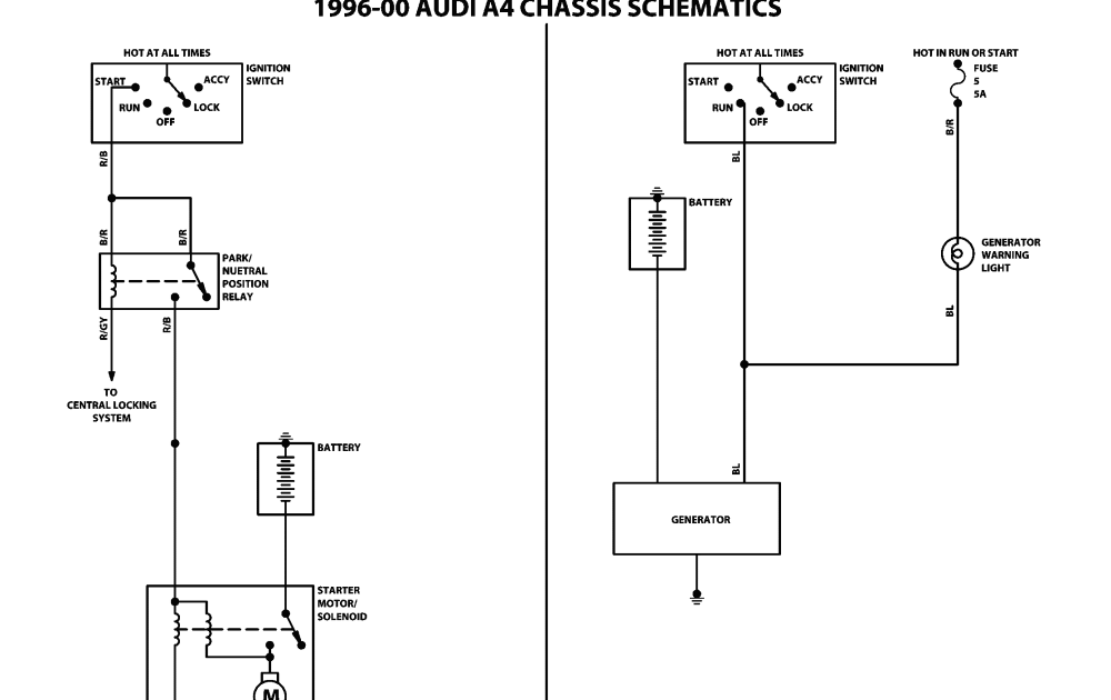 Audi A4 Fuel Pump Wiring Diagram