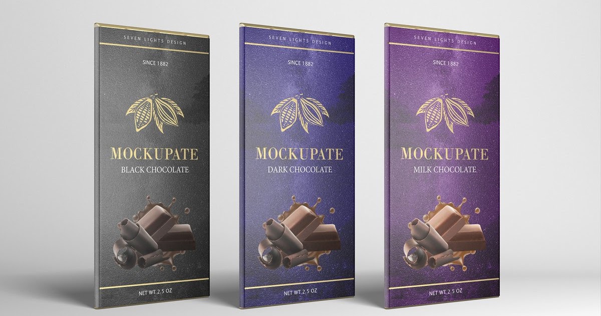 Download Download Chocolate Packaging Chocolate Box Mockup Psd Chocolate Bar Packaging Mockup In Packaging Mockups On Yellow A Collection Of Free Premium Photoshop Smart Object Showcase Mock PSD Mockup Templates