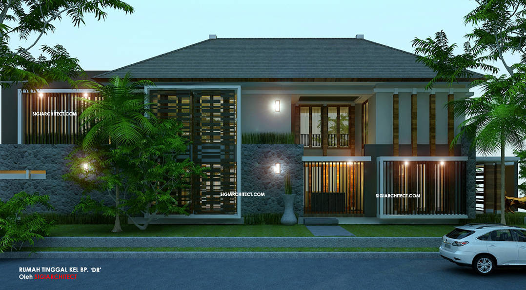 Desain Rumah Pojok Desain Unik Tropis Modern Desain Rumah Pojok Desain Unik Tropis Modern