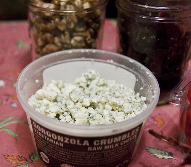 salad in a jar - ingredients - 1cheese
