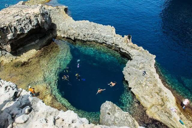 Image result for The Blue Hole Of Gozo