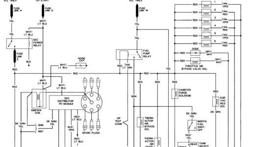 Ford Tauru Fuel Pump Wire Schematic