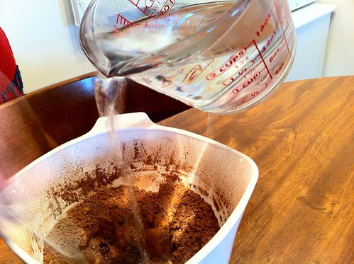 Whisk in Boiling Water