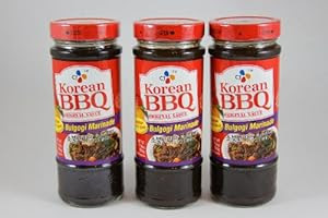 Amazon.com : CJ Korean BBQ Bulgogi Marinade, Pear and ...