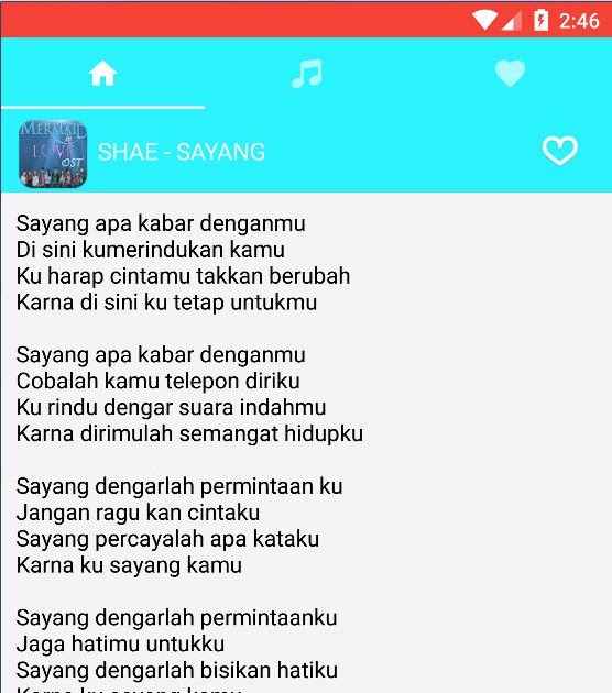 Lagu Mermaid In Love Sayang Lirik Cari Pembahasannya