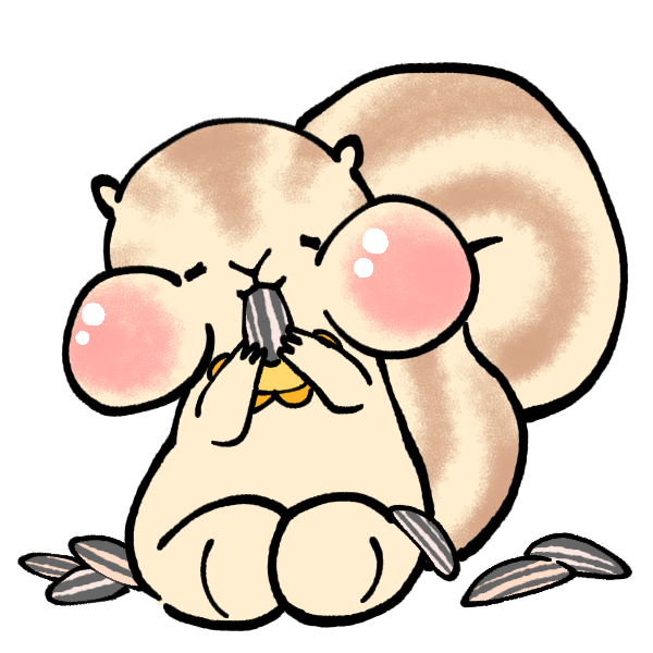 美しい花の画像 新鮮なかわいい リス イラスト 可愛い 簡単