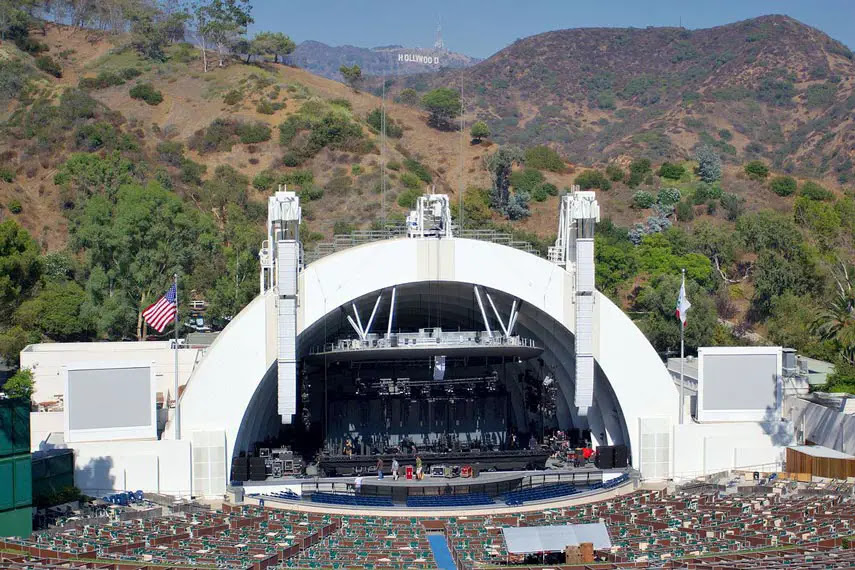 Hollywood Bowl Detailed Seating Chart With Seat Numbers Bent Whaper2000