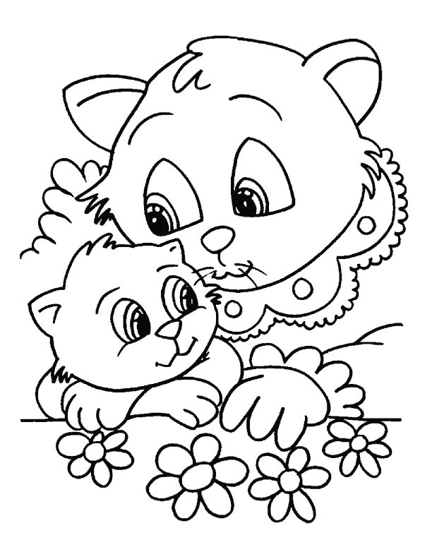Heart Mothers Day Coloring Pages