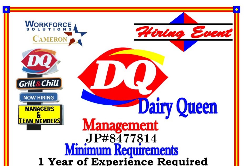 Dairy Queen Near Me Hiring - change comin