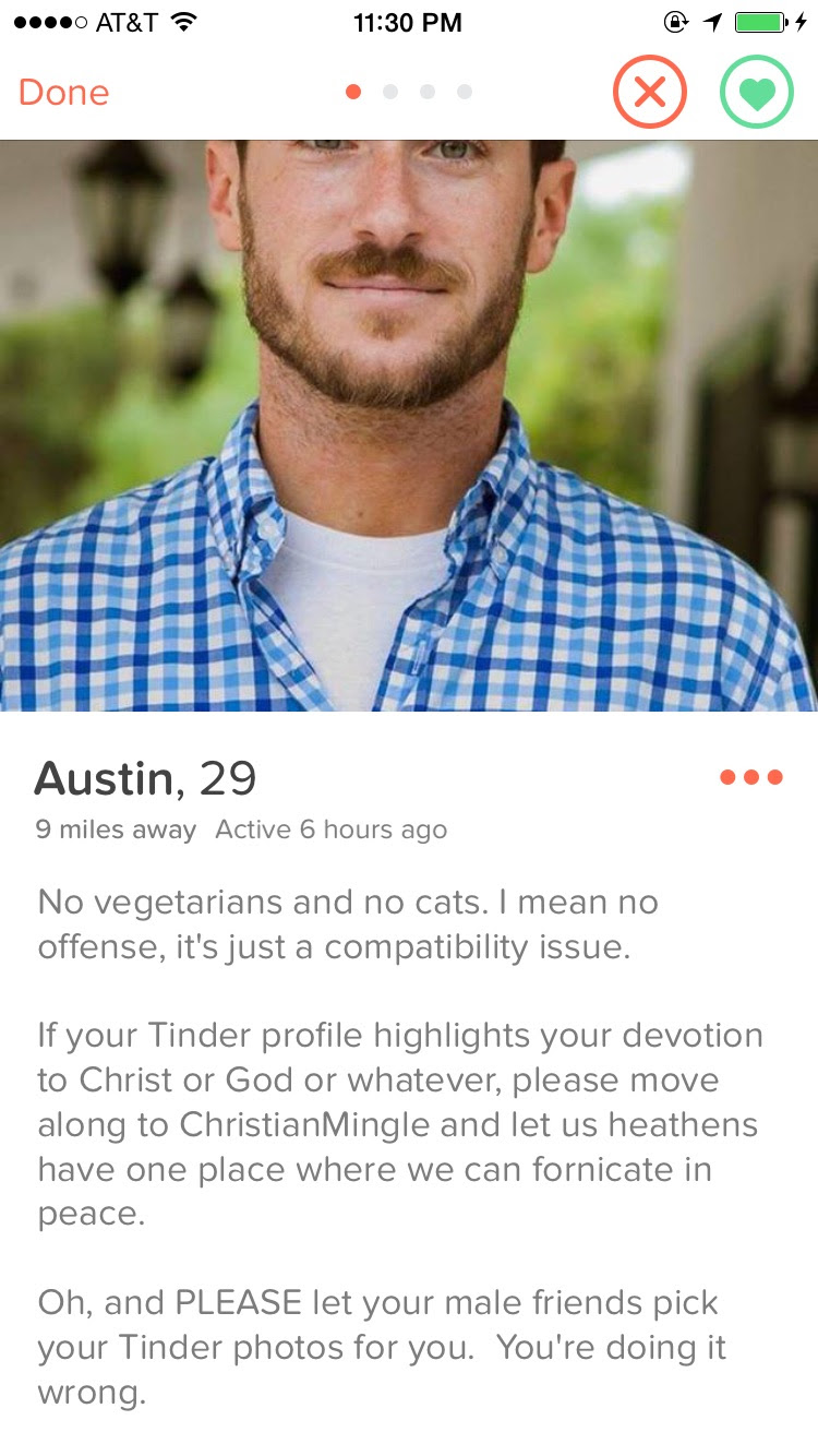 What To Write On Tinder Profile