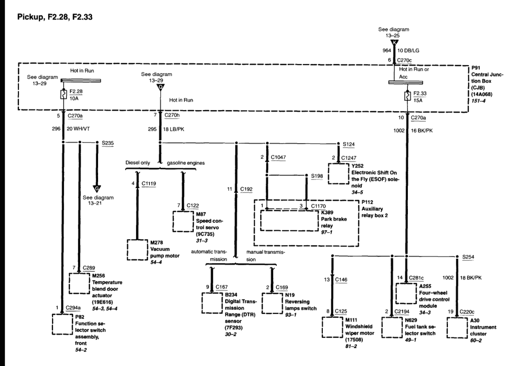 Ignition Wiring Diagram 2002 7 3 Powerstroke