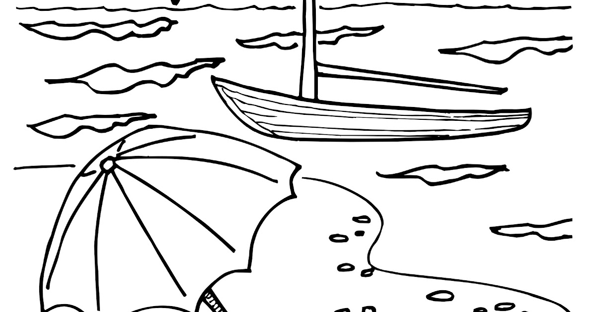 Summer Season Color / Coloring Pages: summer season pictures for kids ...