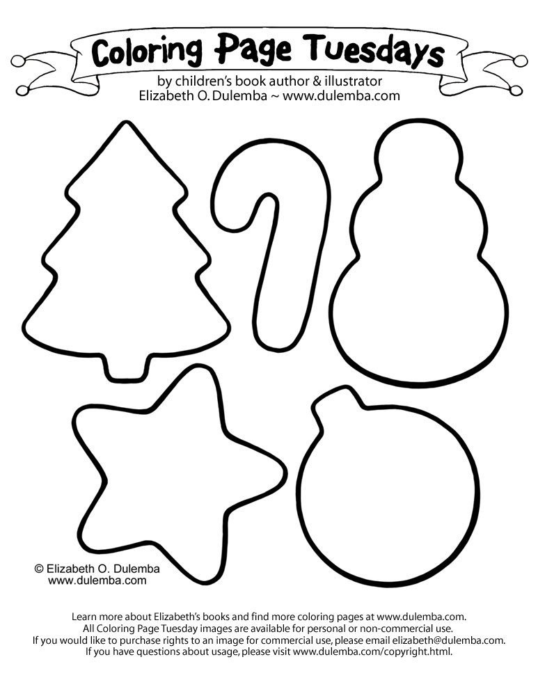 Christmas Cookie Templates