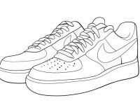 Air Force 1 Coloring Pages - Thomas Willey's Coloring Pages