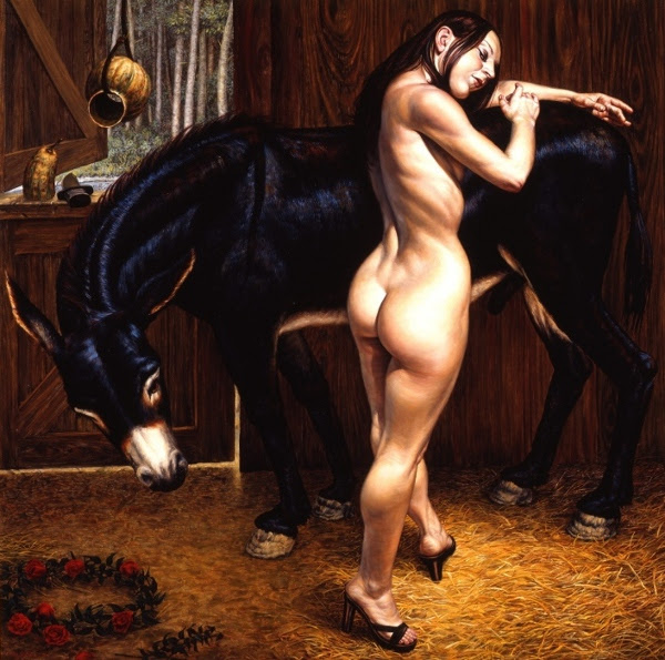 The Mistress And Her Donkey