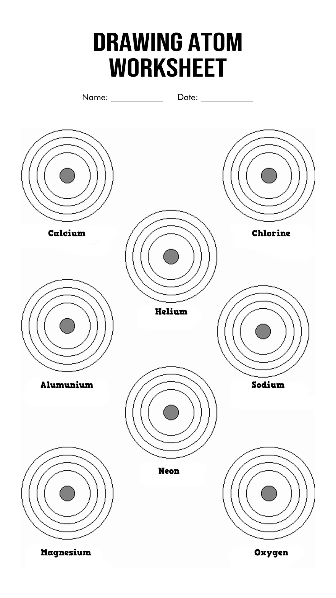 Atomic structure worksheet answers key a student may find the atomic structure review