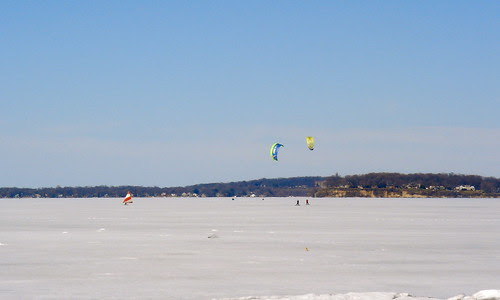 Ice on Lake Medota