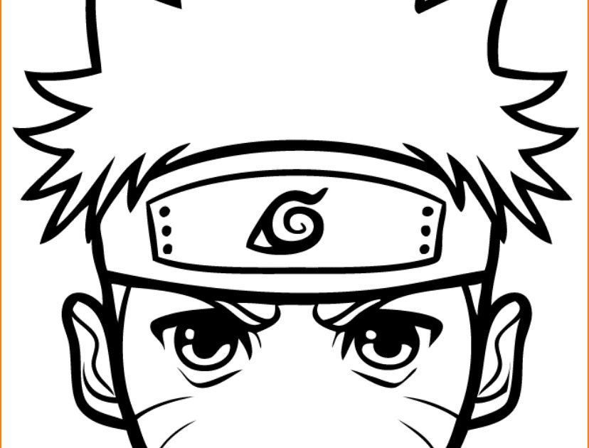 Sketsa Gambar Kartun Naruto Mudah - Contoh Sketsa Gambar