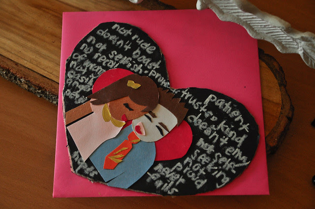 Homemade anniversary card