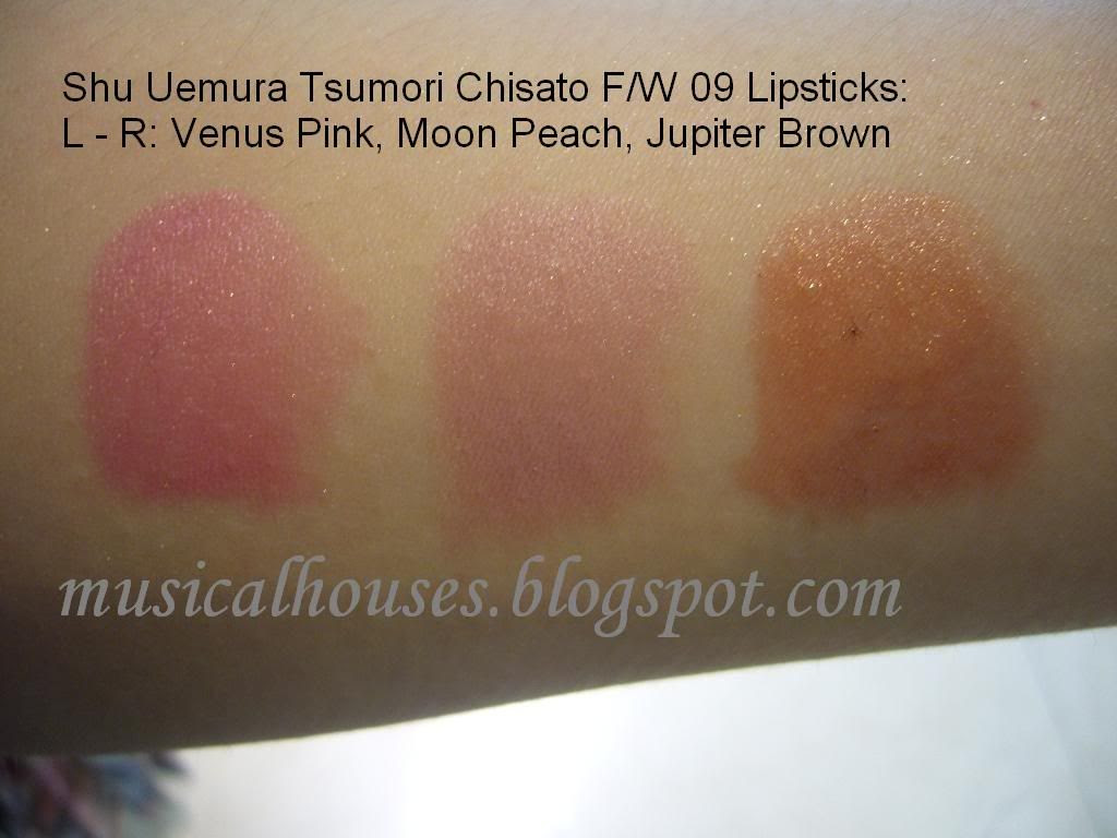 Shu Uemura Tsumori Chisato Lipsticks