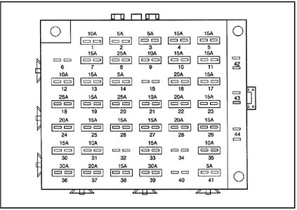 Ford E250 Fuse Box Diagram - Wiring Diagram