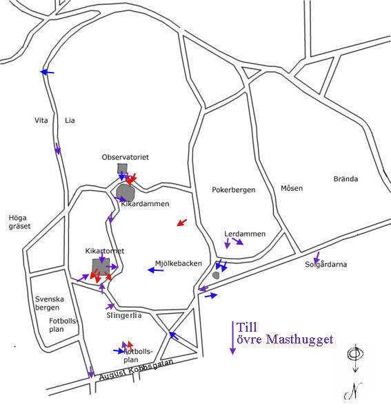 Karta Slottsskogen | Karta