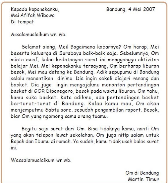 20+ Format Surat Izin Cuti Istri Melahirkan - Contoh Surat Ide