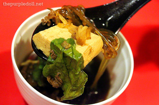 My serving of Ganso-Shabuway's Shabuyaki