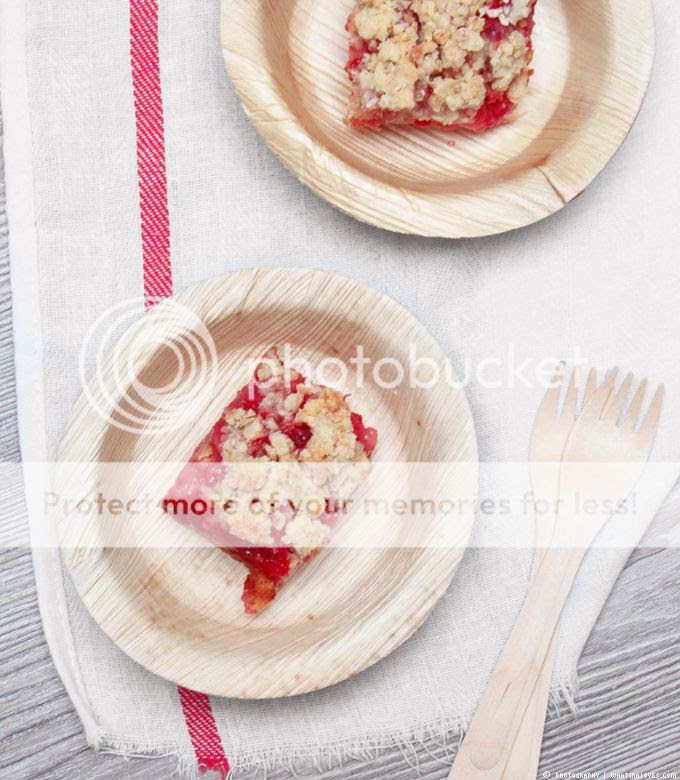 Erdbeer-Crumble-Picknickkuchen Erdbeer-Crumble-Cake, Crumble, Erdbeerkuchen, Picknick, Kuchen, Erdbeerkuchen