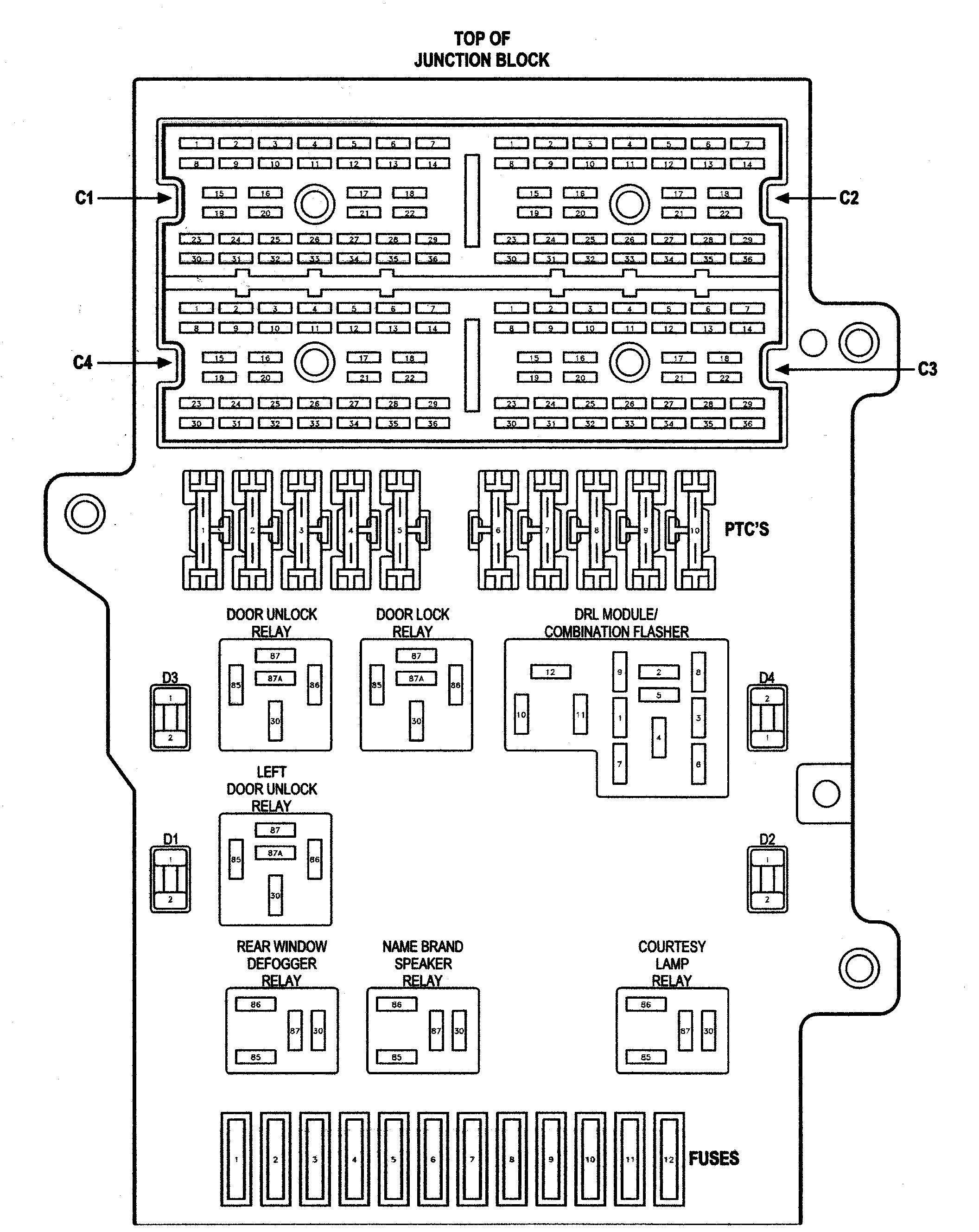 2004 Ford F250 Diesel Fuse Box Diagram