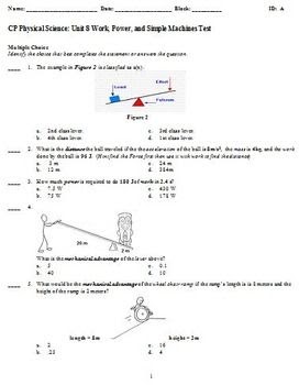 Work And Power Worksheet Answer Sheet - News App