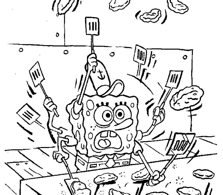 Mewarnai Gambar Spongebob / Detail Gambar Cara Menggambar Dan Mewarnai