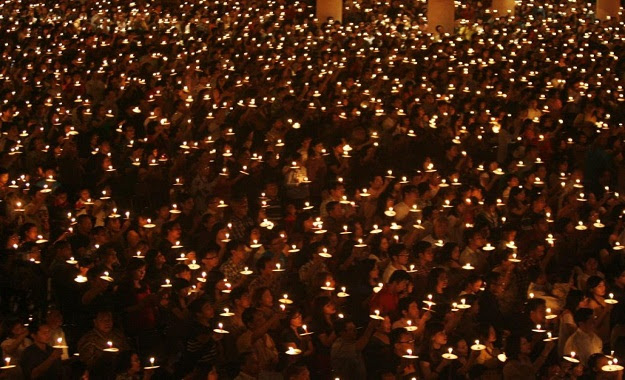 Fiesta de 'Las Candelas' en La Candelaria