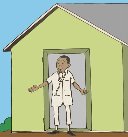Illustration - rural clinic