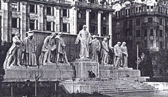 Budapest, Hongarije, Kossuthplein, parlement