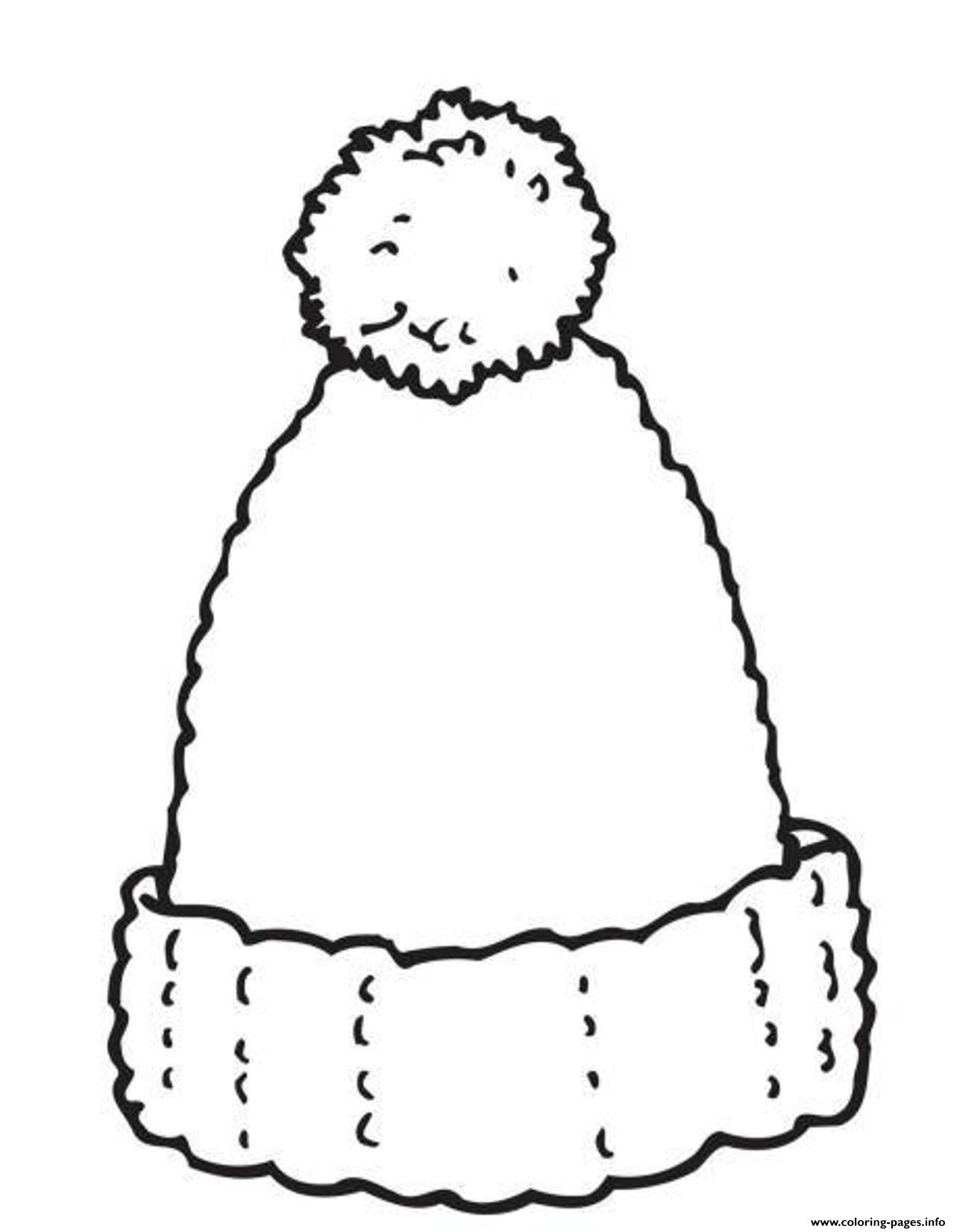 290 Cartoon Snowman Hat Coloring Page for Adult